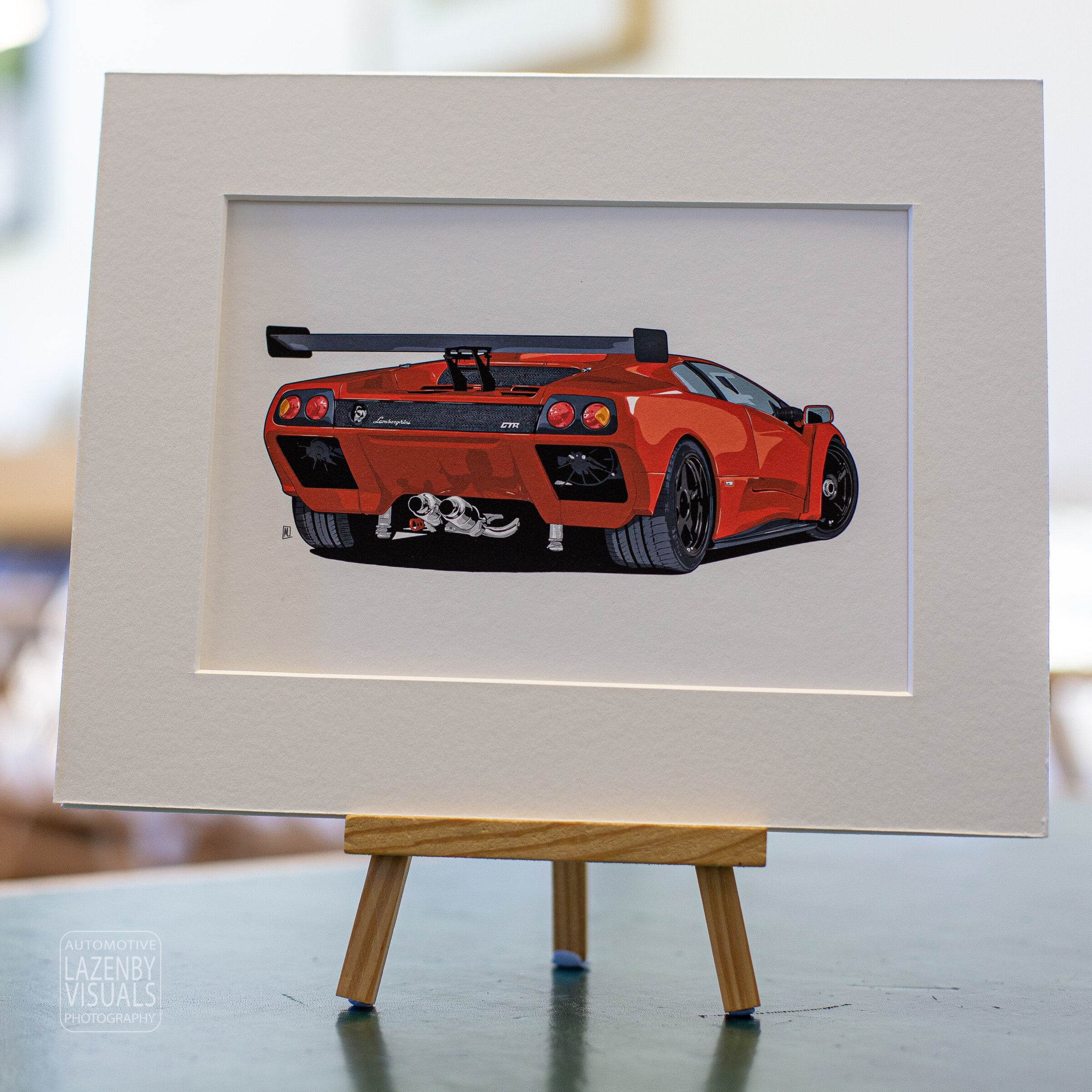 Lamborghini Diablo GTR modern Italian super car open edition